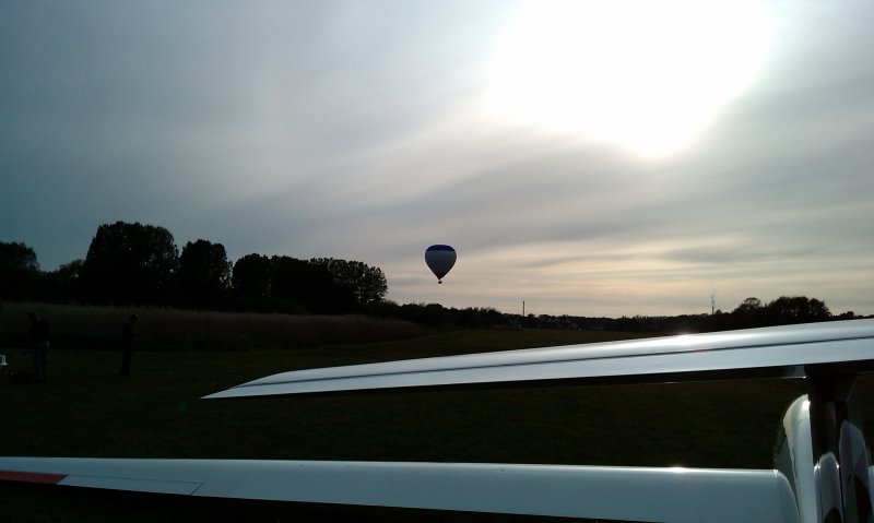 Onsdag med ballonstart I